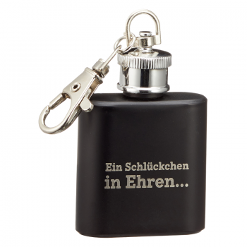 Mini Flachmann "Ein Schlückchen in Ehren"
